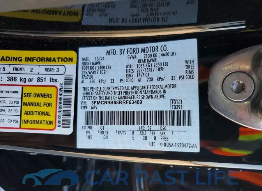 3FMCR9B68RRF63489# 13