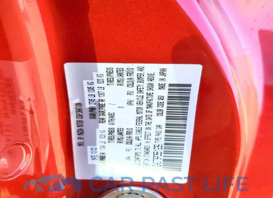JM1NDAD78P0551939# 13