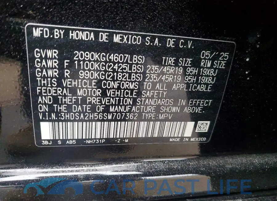 3HDSA2H56SM707362# 13
