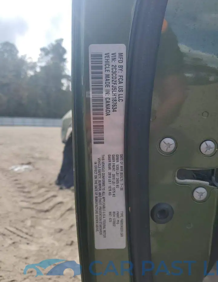 2C3CDZFJ5LH187634# 13