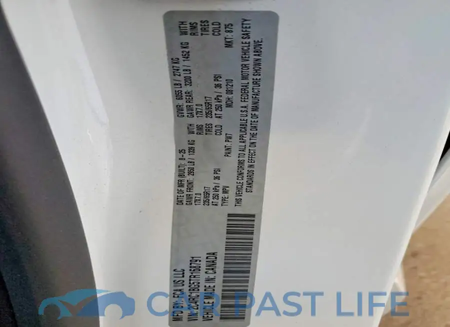 2C4RC1BG5TR168791# 14