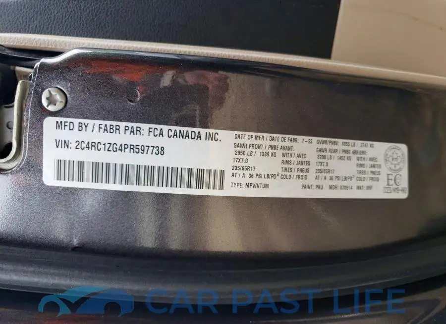 2C4RC1ZG4PR597738# 14