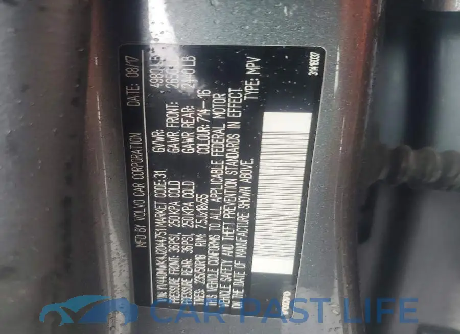 YV440MWK4J2044751# 13