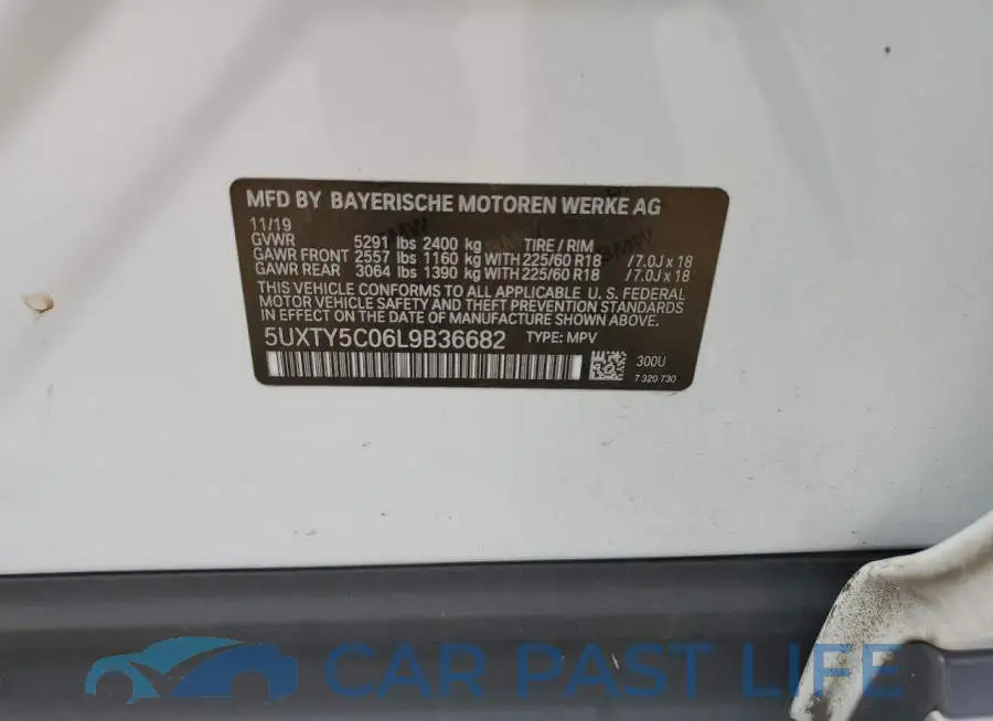 5UXTY5C06L9B36682# 13