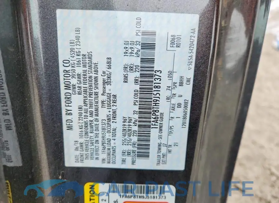 1FA6P8TH9J5181373# 13