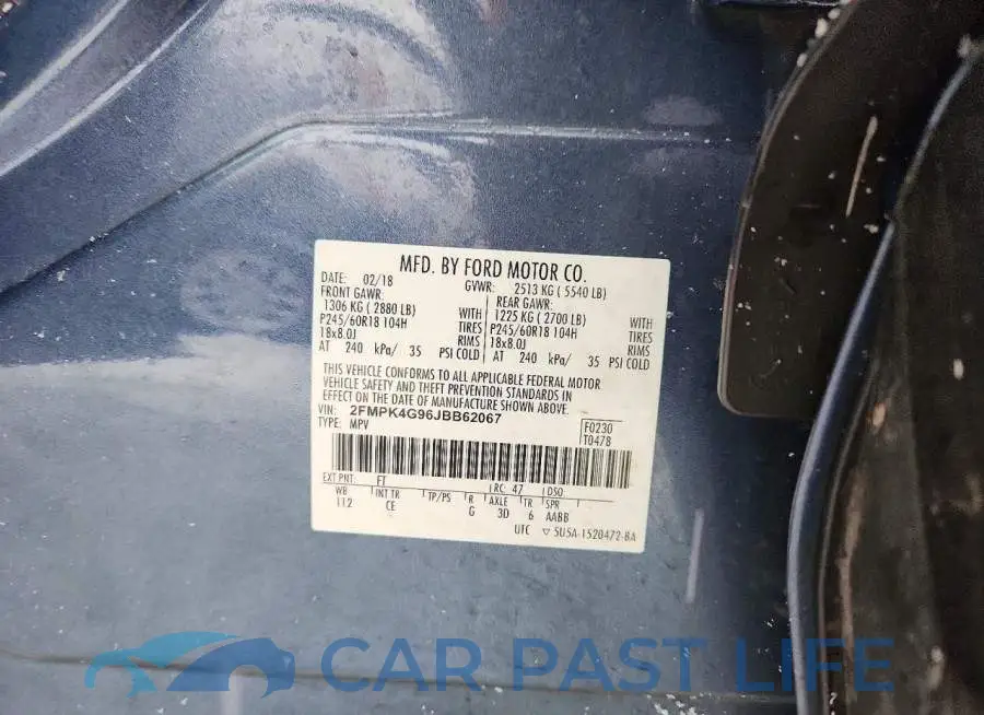 2FMPK4G96JBB62067# 13