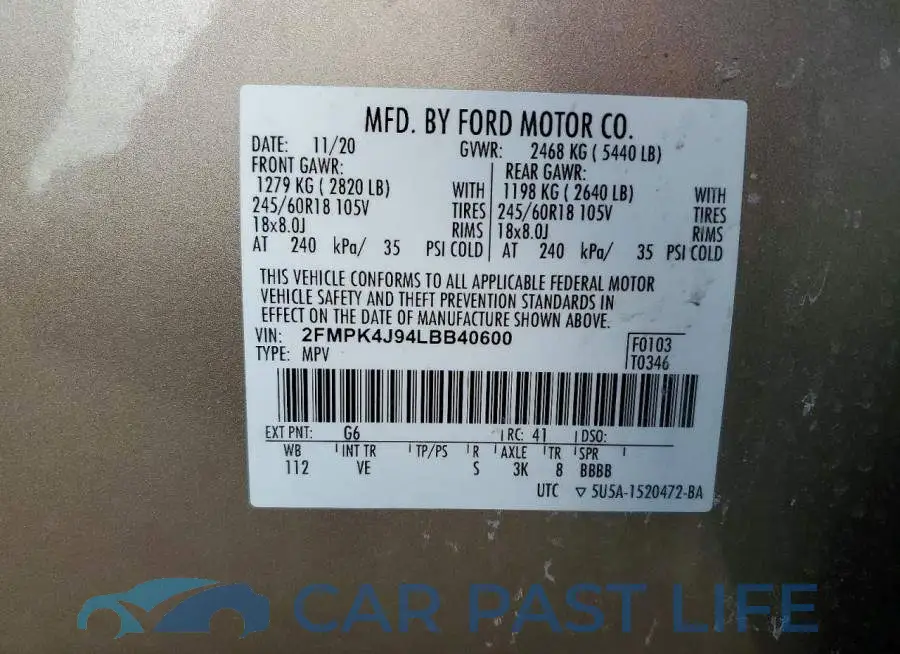 2FMPK4J94LBB40600# 13