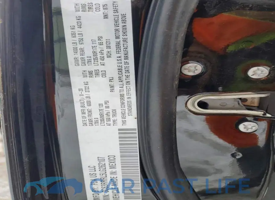 3C63RRRL5LG262107# 13