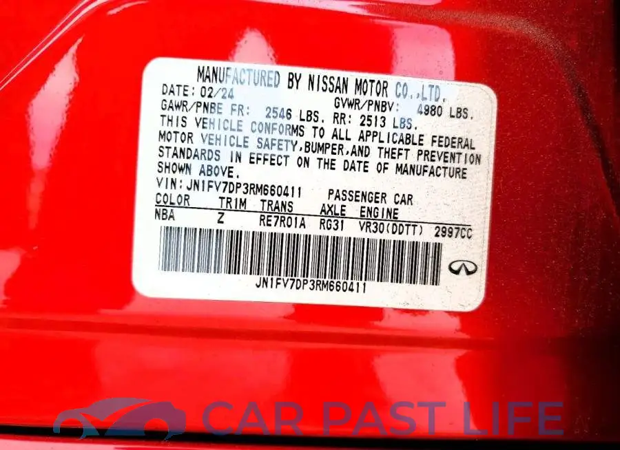 JN1FV7DP3RM660411# 12