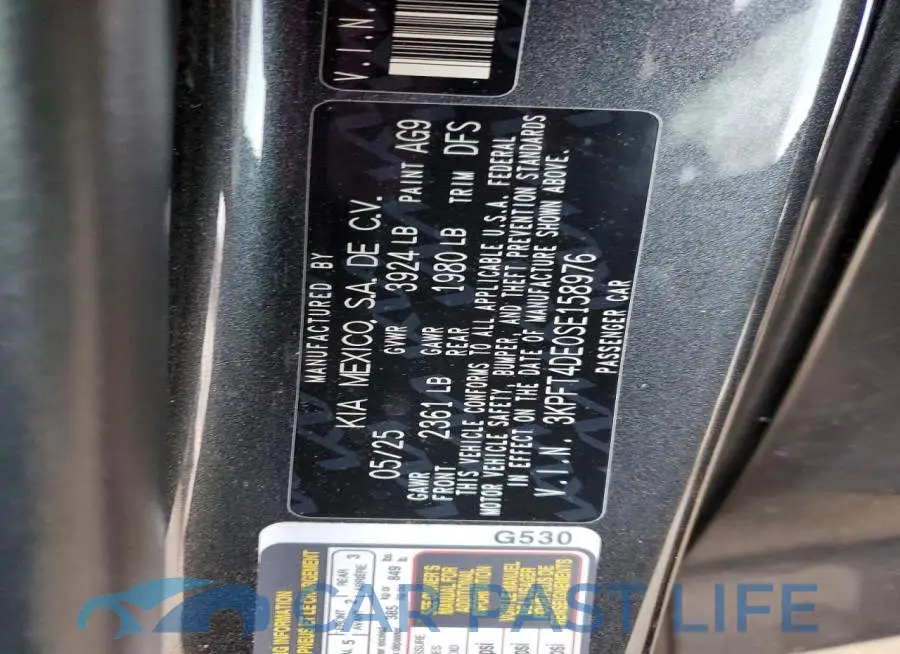 3KPFT4DE0SE158976# 12