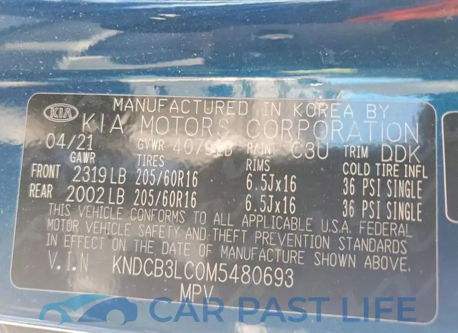 KNDCB3LC0M5480693# 12