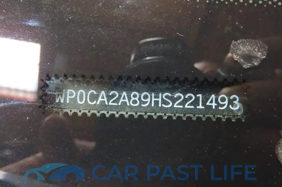 WP0CA2A89HS221493# 10