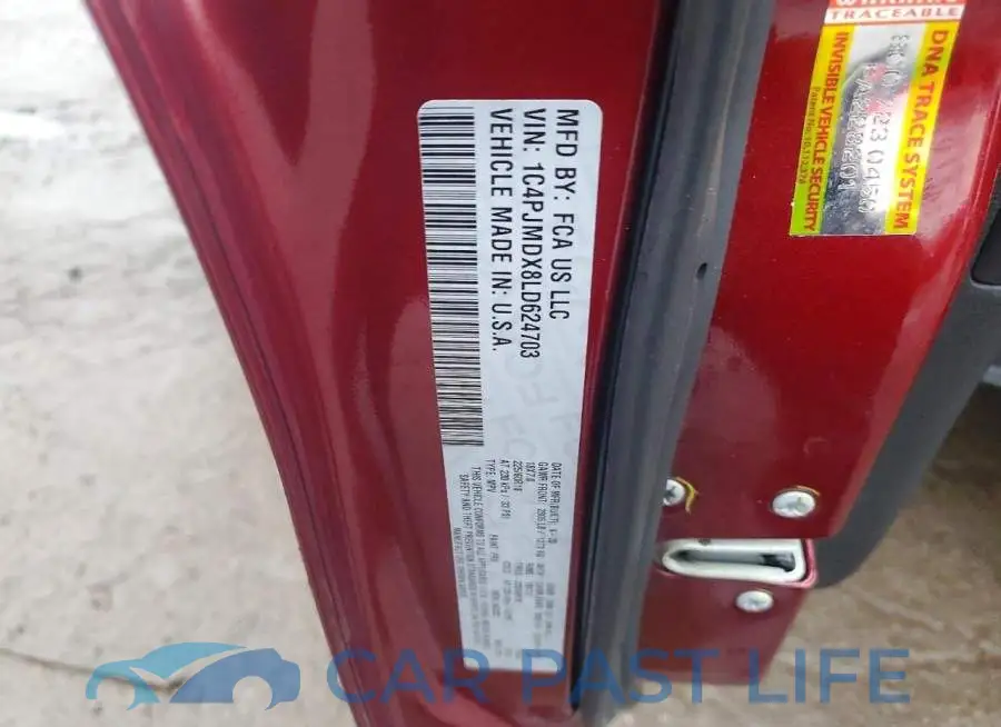 1C4PJMDX8LD624703# 12