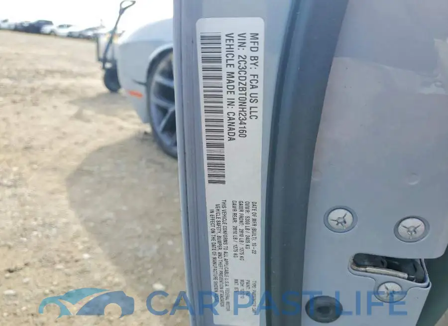 2C3CDZBT0NH234160# 12