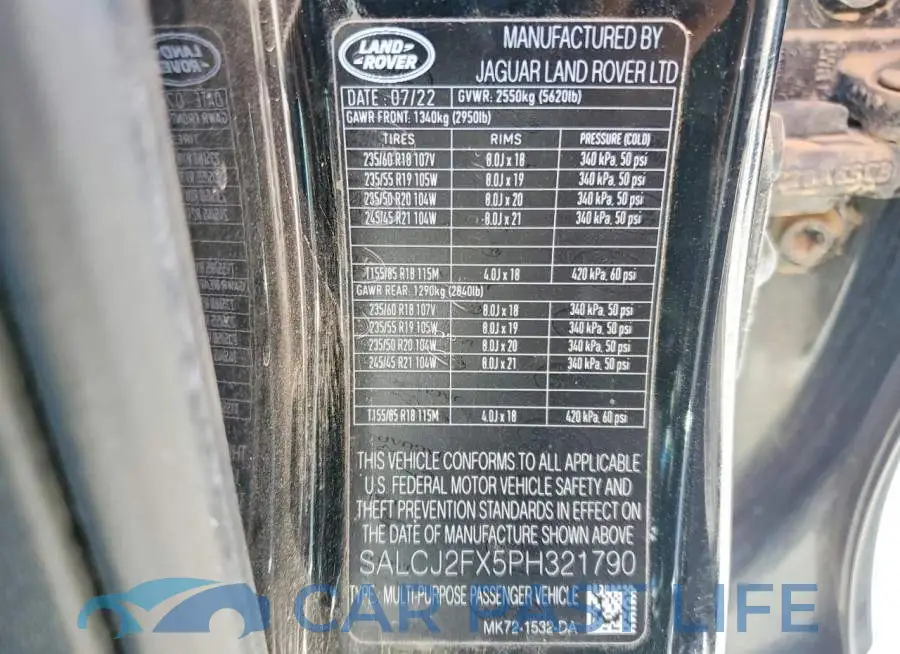 SALCJ2FX5PH321790# 14