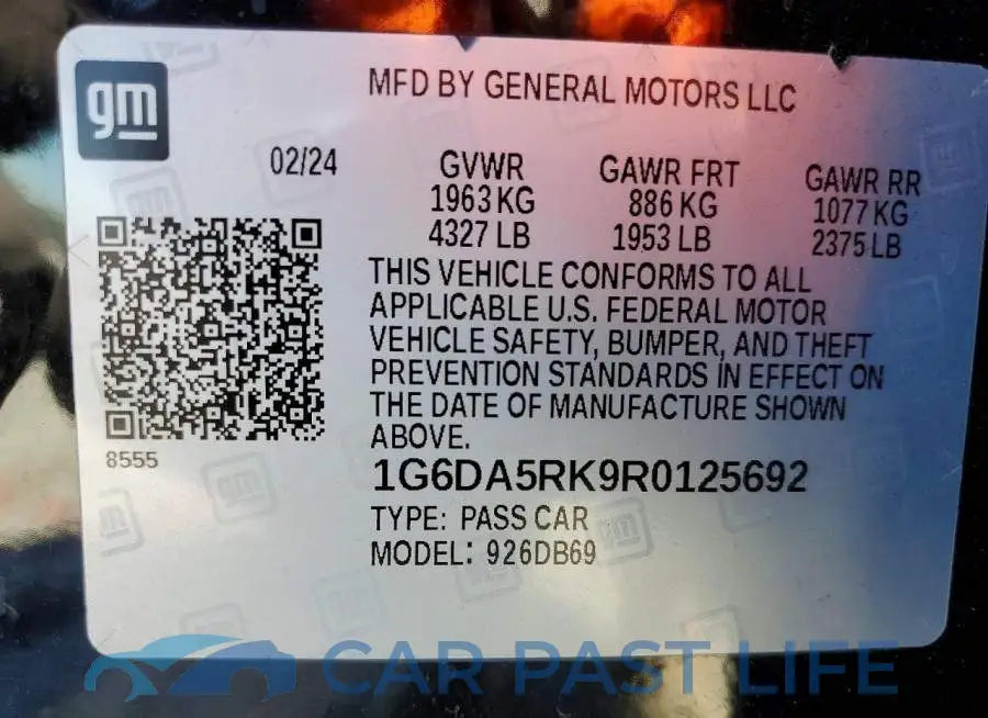 1G6DA5RK9R0125692# 13
