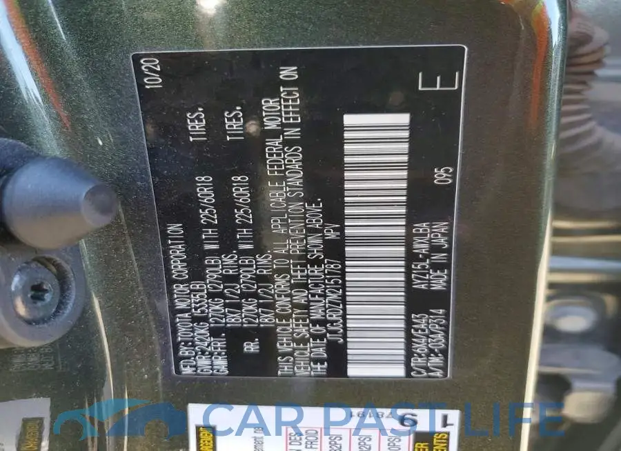 JTJGJRDZ7M2151787# 14