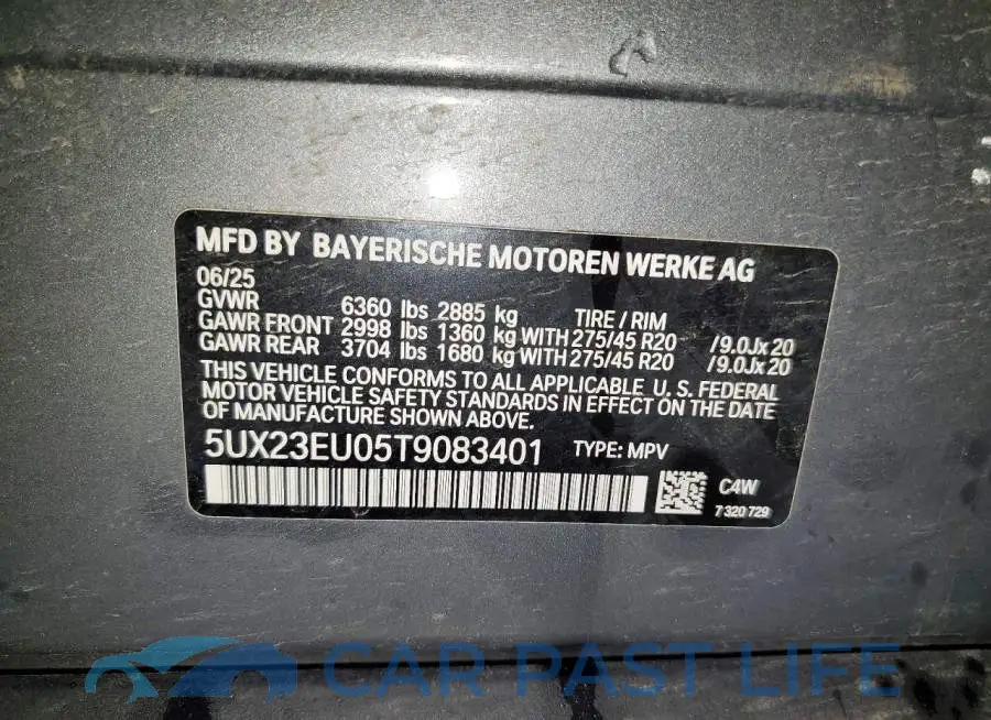 5UX23EU05T9083401# 14