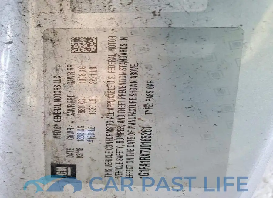 1G1FA1RX7J0165261# 12