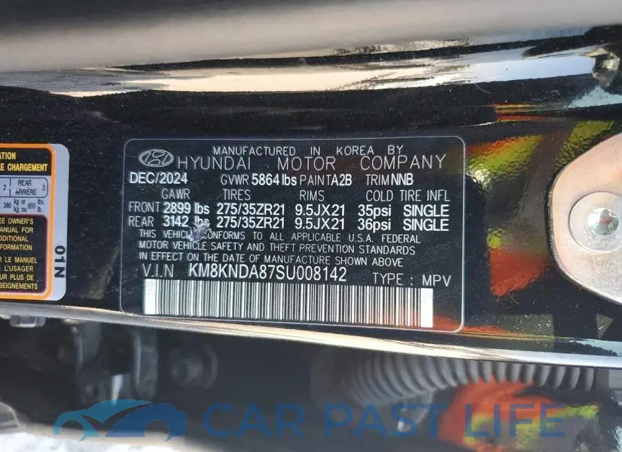 KM8KNDA87SU008142# 13