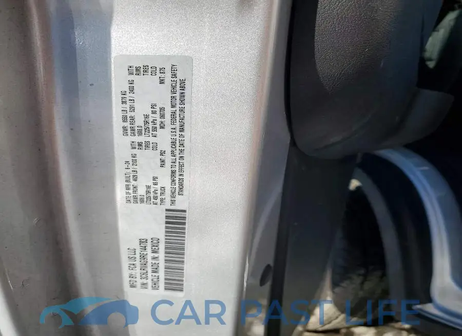 3C6LRVAG9RE144783# 13