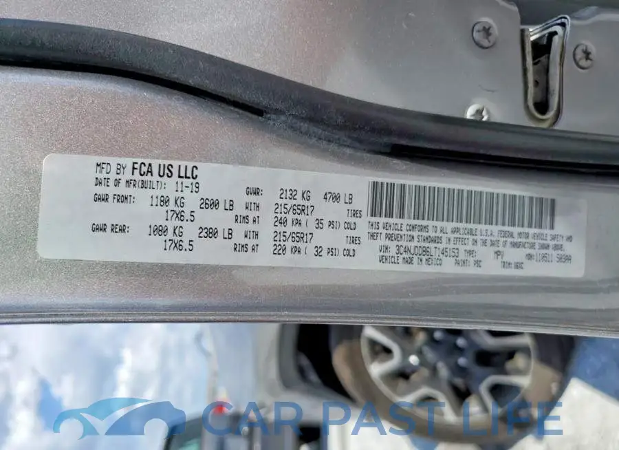 3C4NJDDB6LT145153# 13