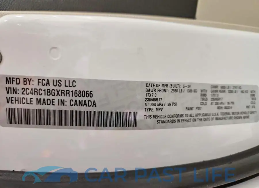 2C4RC1BGXRR168066# 13