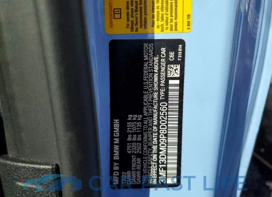 3MF13DM09P8D02560# 12