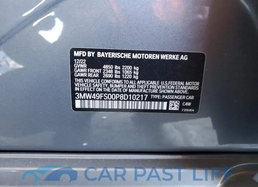3MW49FS00P8D10217# 13