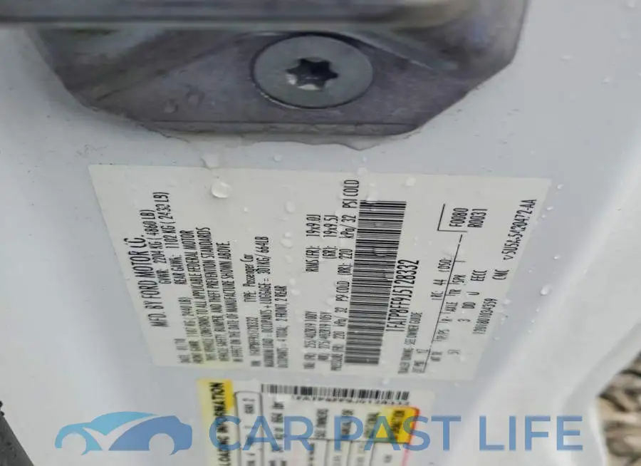 1FATP8FF9J5128332# 12