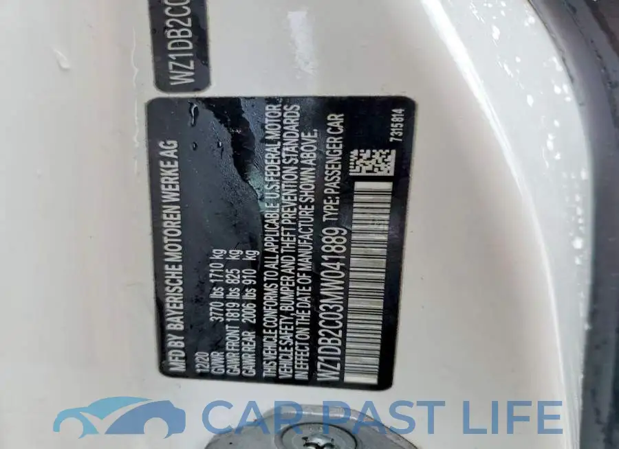 WZ1DB2C03MW041889# 12