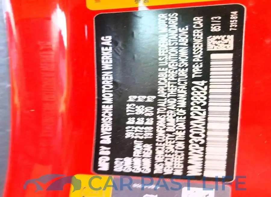 WMWXP3C0XM2P38824# 13