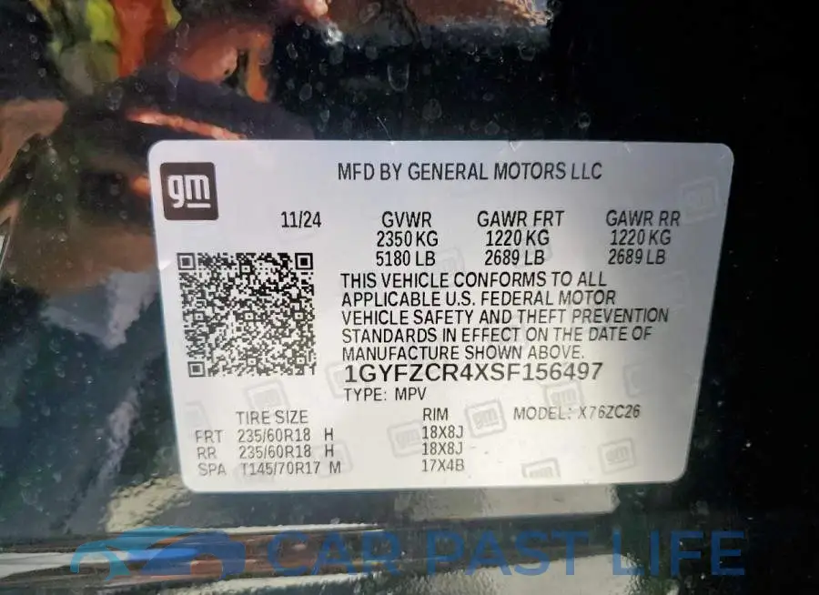 1GYFZCR4XSF156497# 13