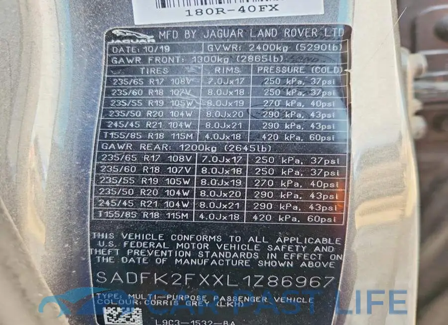 SADFK2FXXL1Z86967# 14