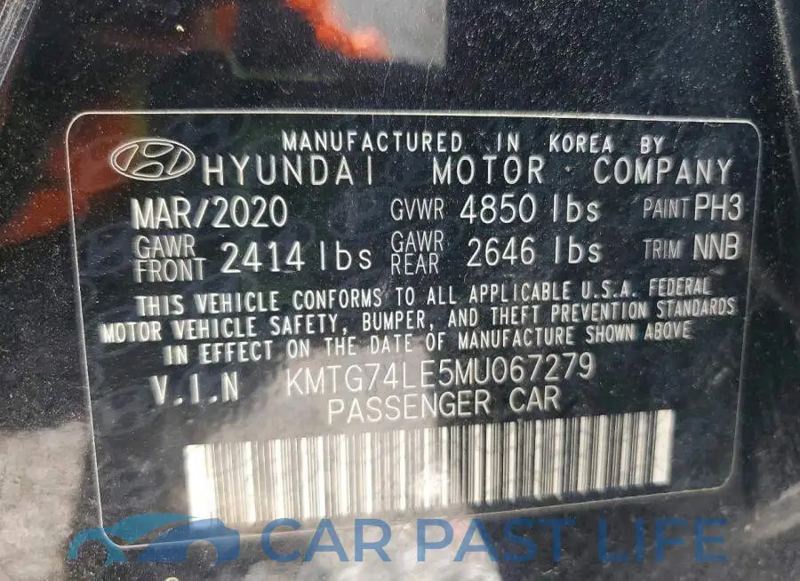 KMTG74LE5MU067279# 12