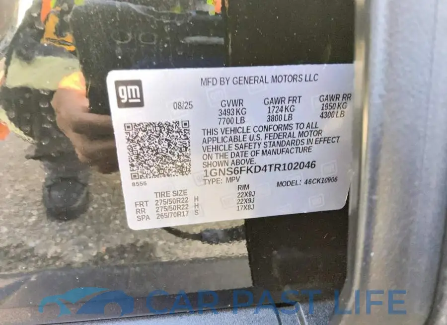 1GNS6FKD4TR102046# 13
