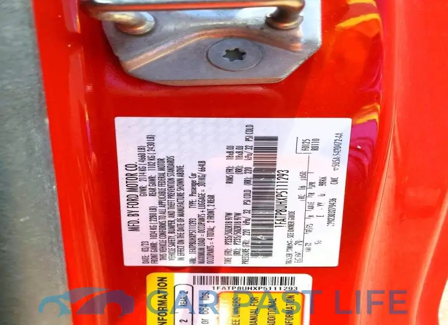 1FATP8UHXP5111293# 13