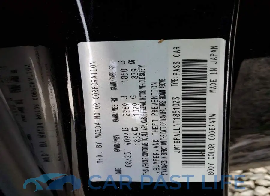 JM1BPALL4T1851023# 13