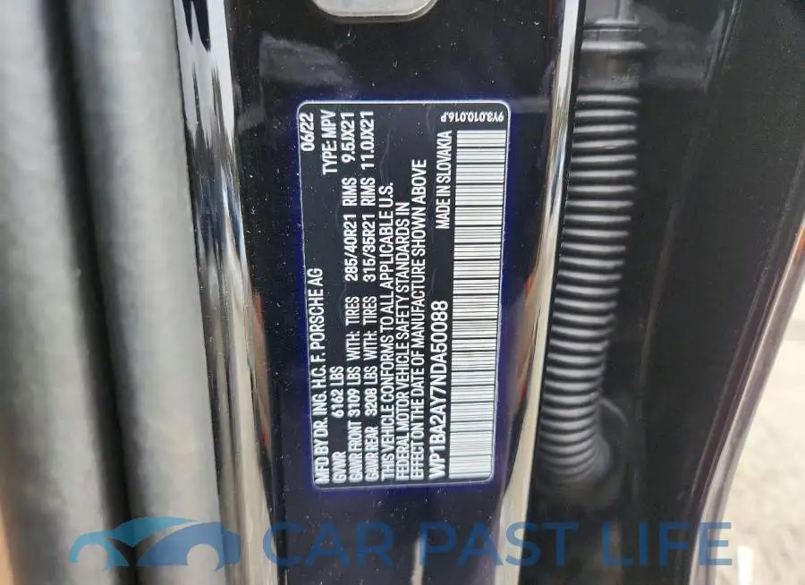 WP1BA2AY7NDA50088# 14