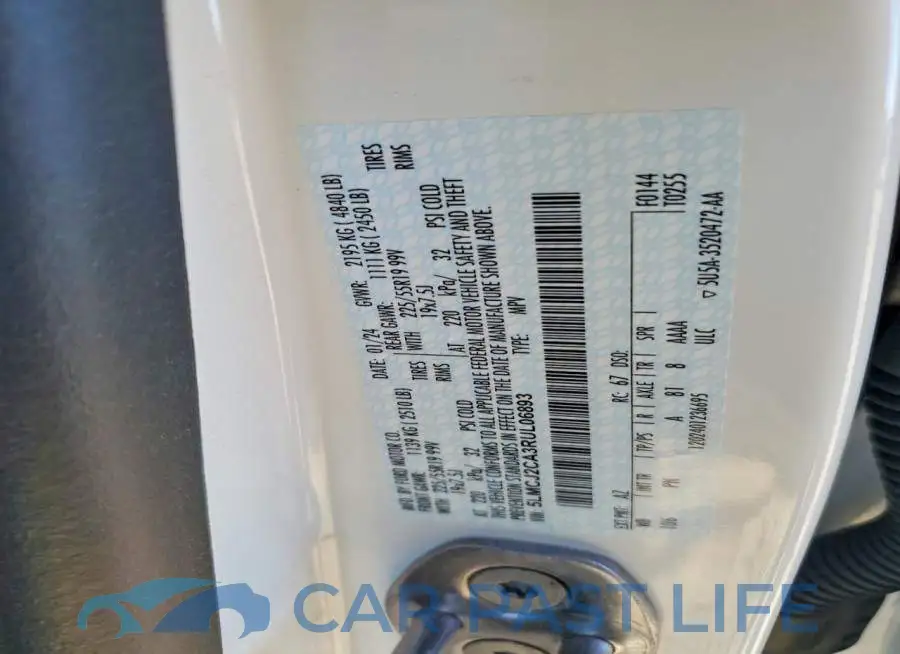 5LMCJ2CA3RUL06893# 13