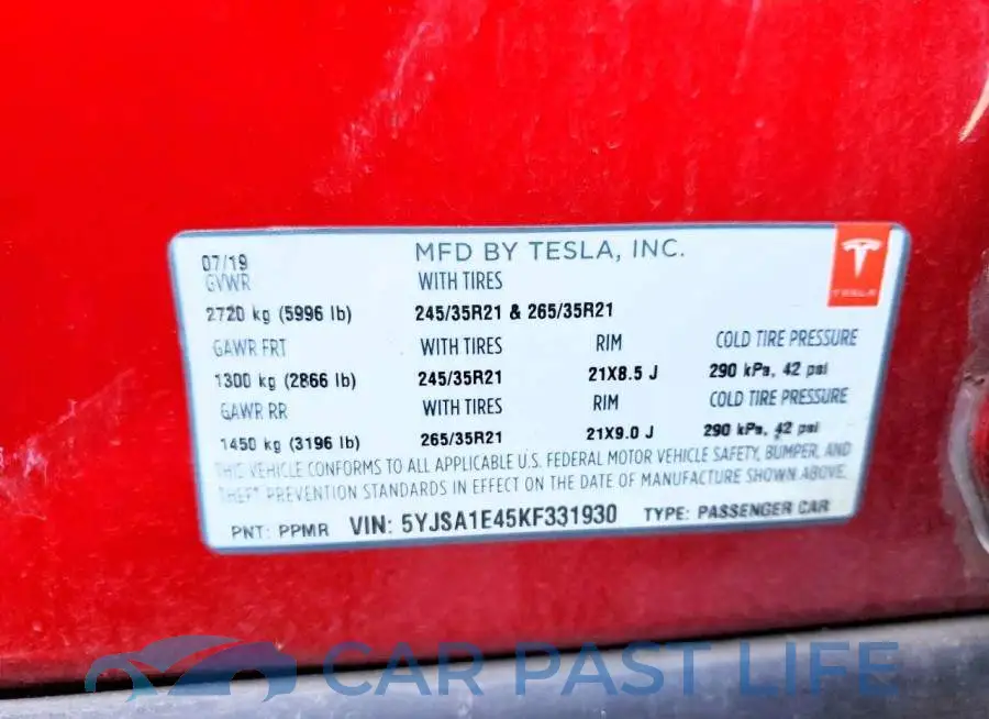 5YJSA1E45KF331930# 12