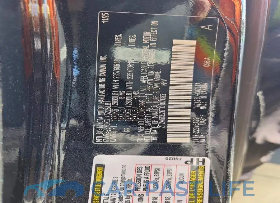 2T2AGCEZ6TC107083# 13