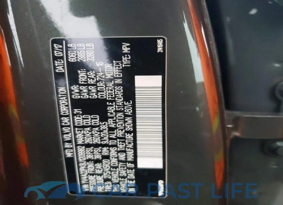 YV4A22PK8J1209982# 13