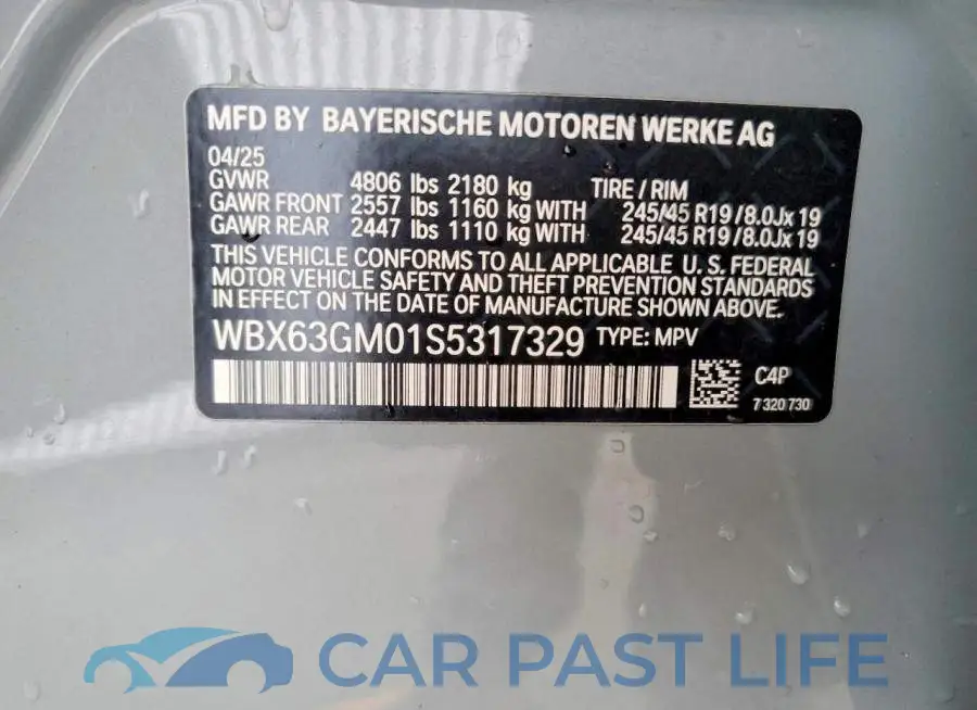 WBX63GM01S5317329# 13