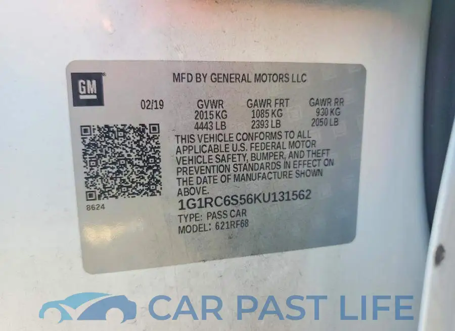 1G1RC6S56KU131562# 12