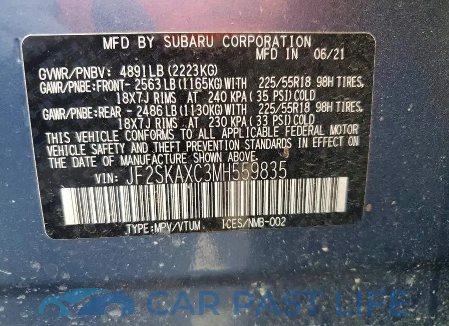 JF2SKAXC3MH559835# 13