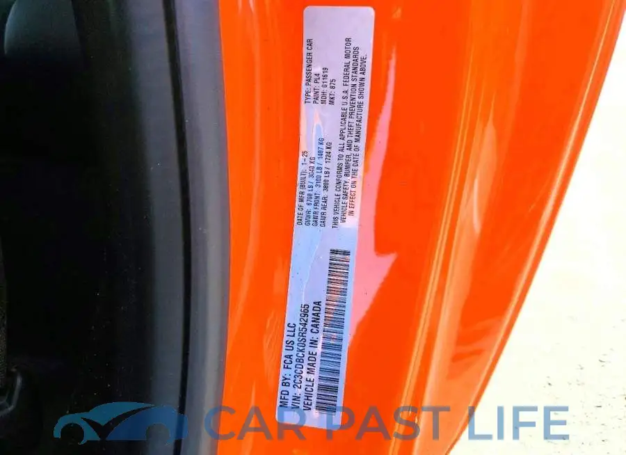 2C3CDBCK0SR542965# 13