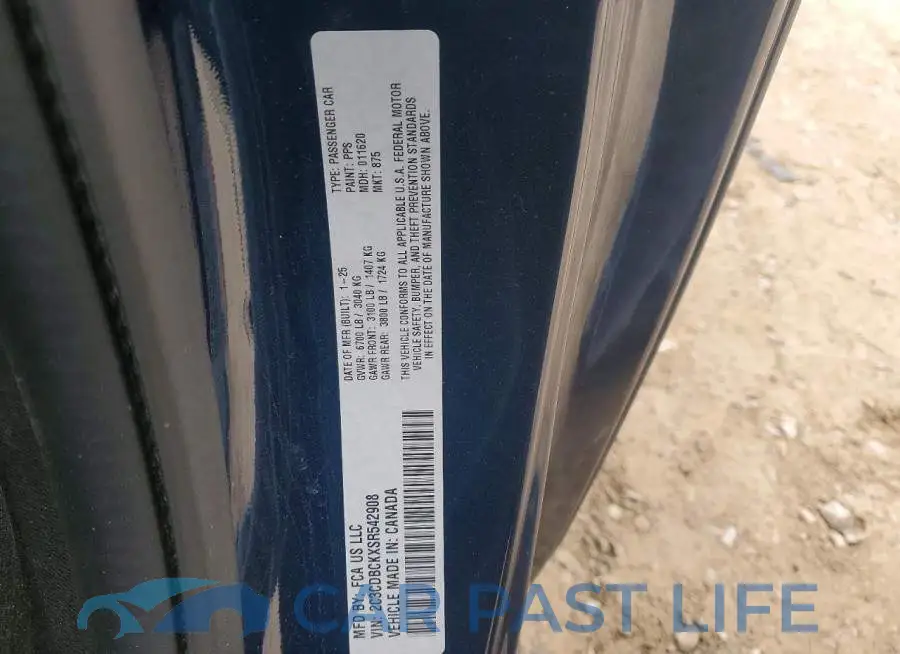2C3CDBCKXSR542908# 12