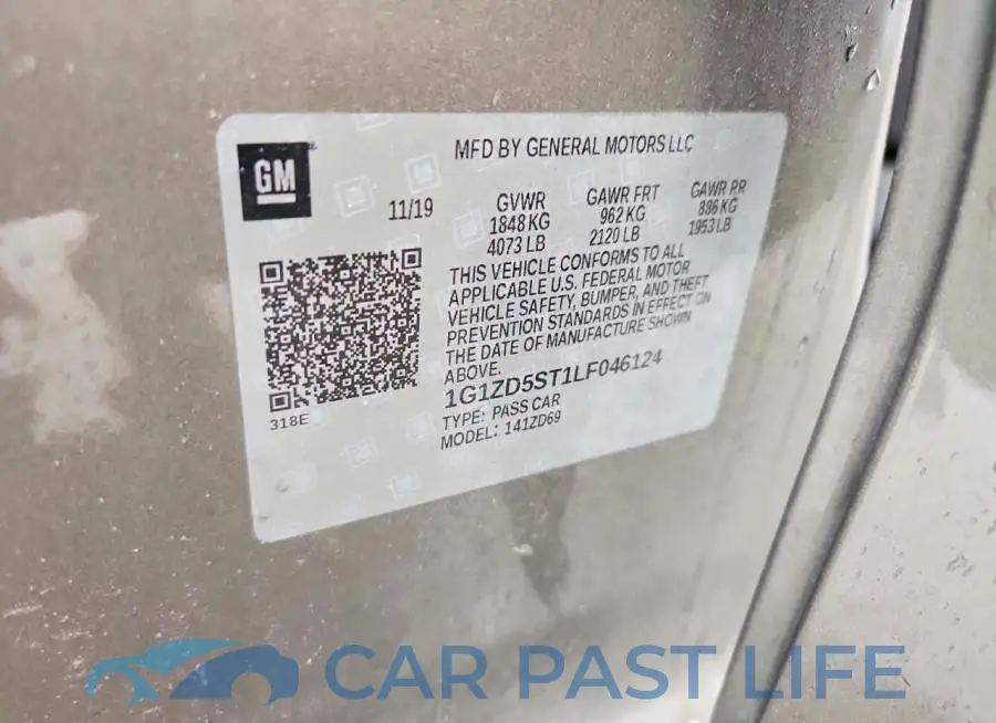 1G1ZD5ST1LF046124# 12