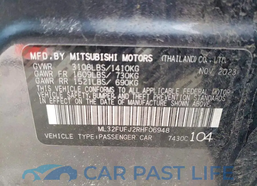 ML32FUFJ2RHF06948# 12
